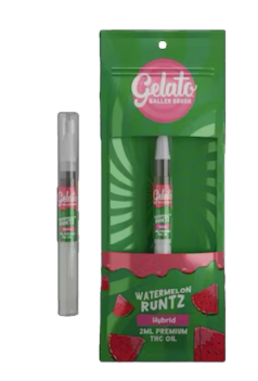 Photograph of product: Gelato Baller Brush - Watermelon Runtz - 2g Dart
