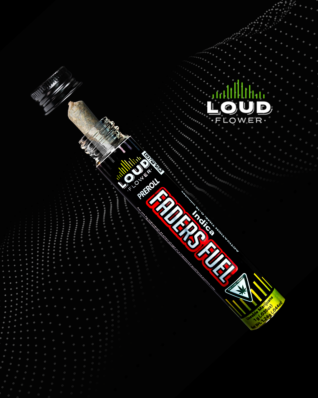 Photograph of product: LOUD FLOWER | Preroll | Fader's Fuel