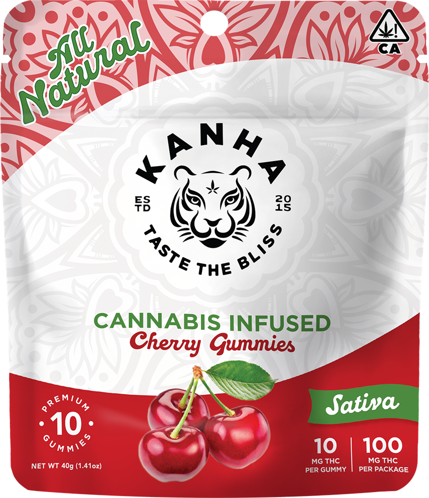 Photograph of product: Cherry Classic Gummies (S) - (100mg)