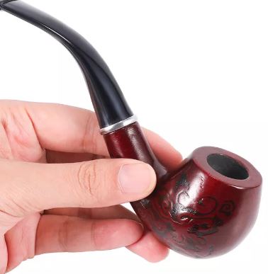 Photograph of product: Pipe - Wooden Hand Pipe 5"