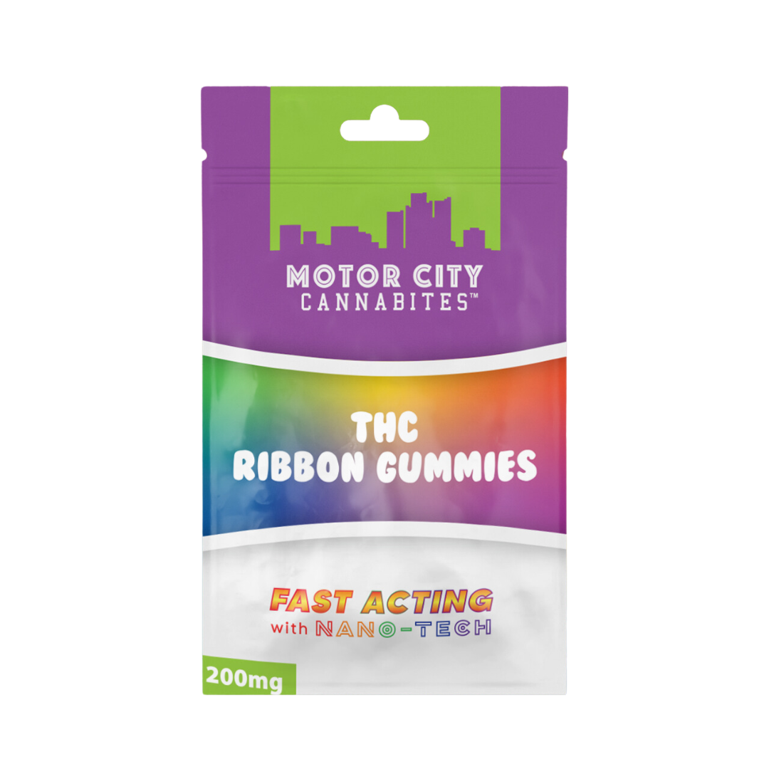 Photograph of Product: Motor City | Ribbon Gummies | 20x10mg | 200mg
