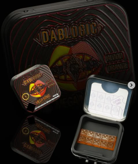 Photograph of product: Dablogic Rosin Mega Mini Blood Orange