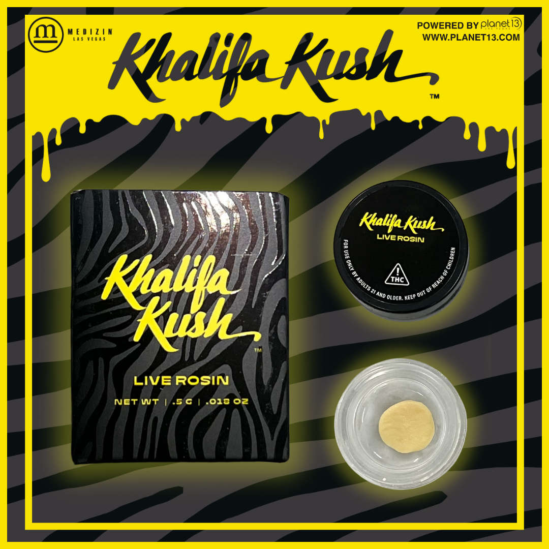Photograph of product: Khalifa Kush Khalifa Kush .5g Live Rosin