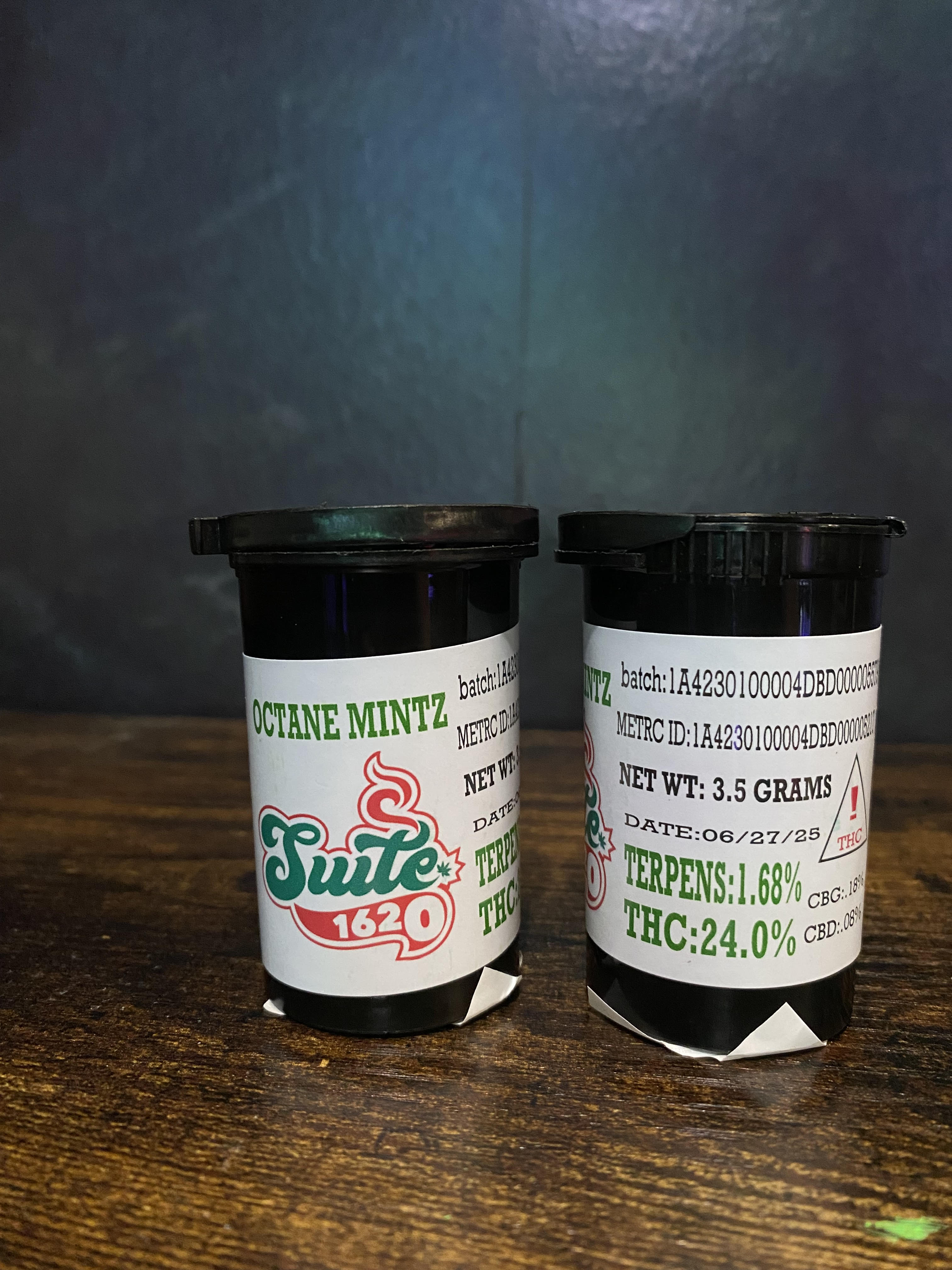 Photograph of product: Octane Mintz Suite 1620 - 3.5g