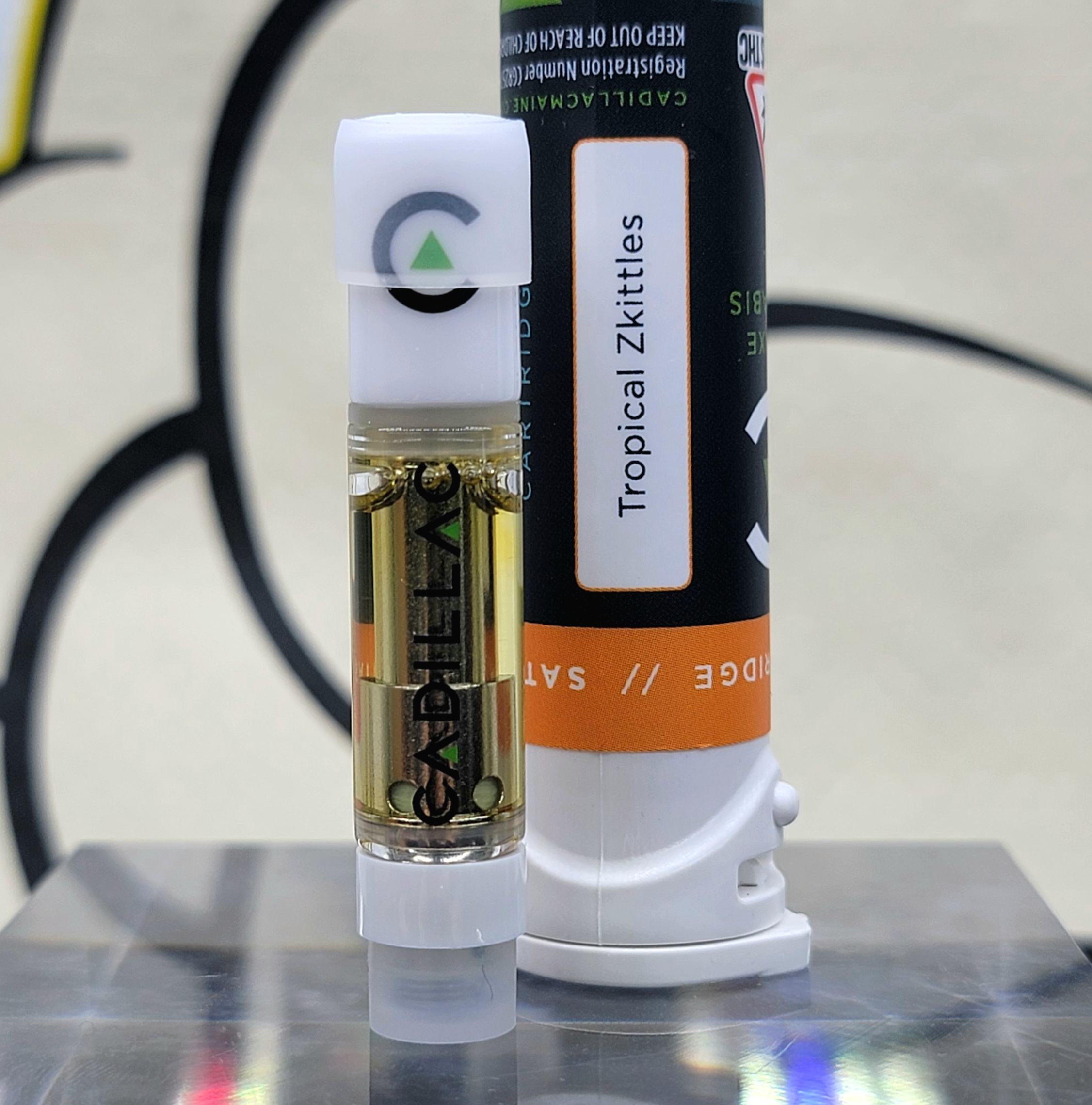 Photograph of product: Tropical Zkittles Cart Distillate