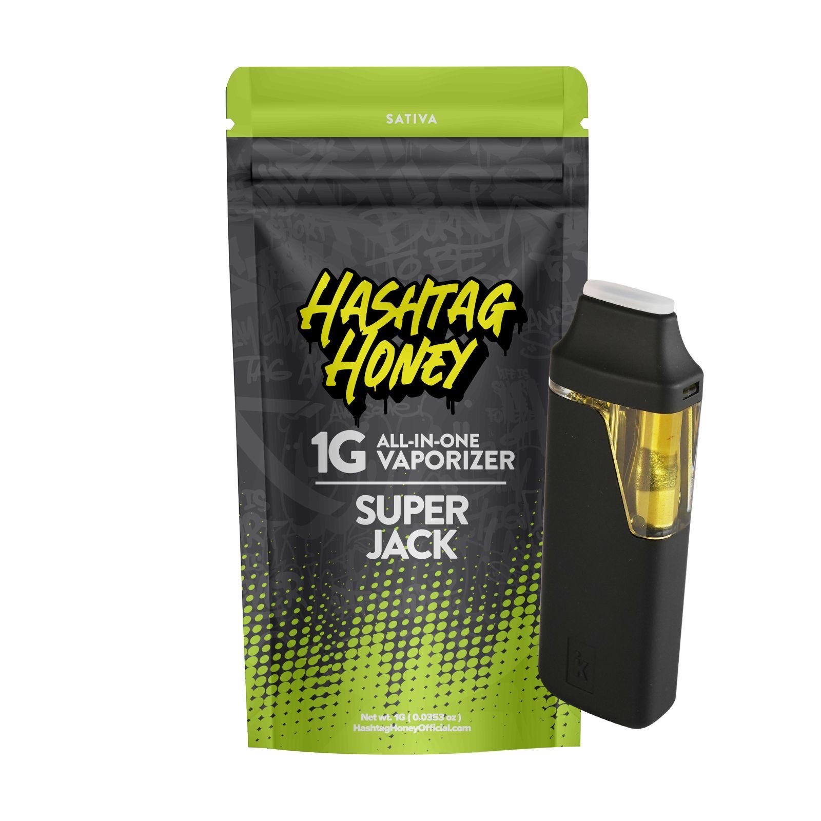 Photograph of product: au chocolattag Honey - Super Jack - AIO Vape Pen