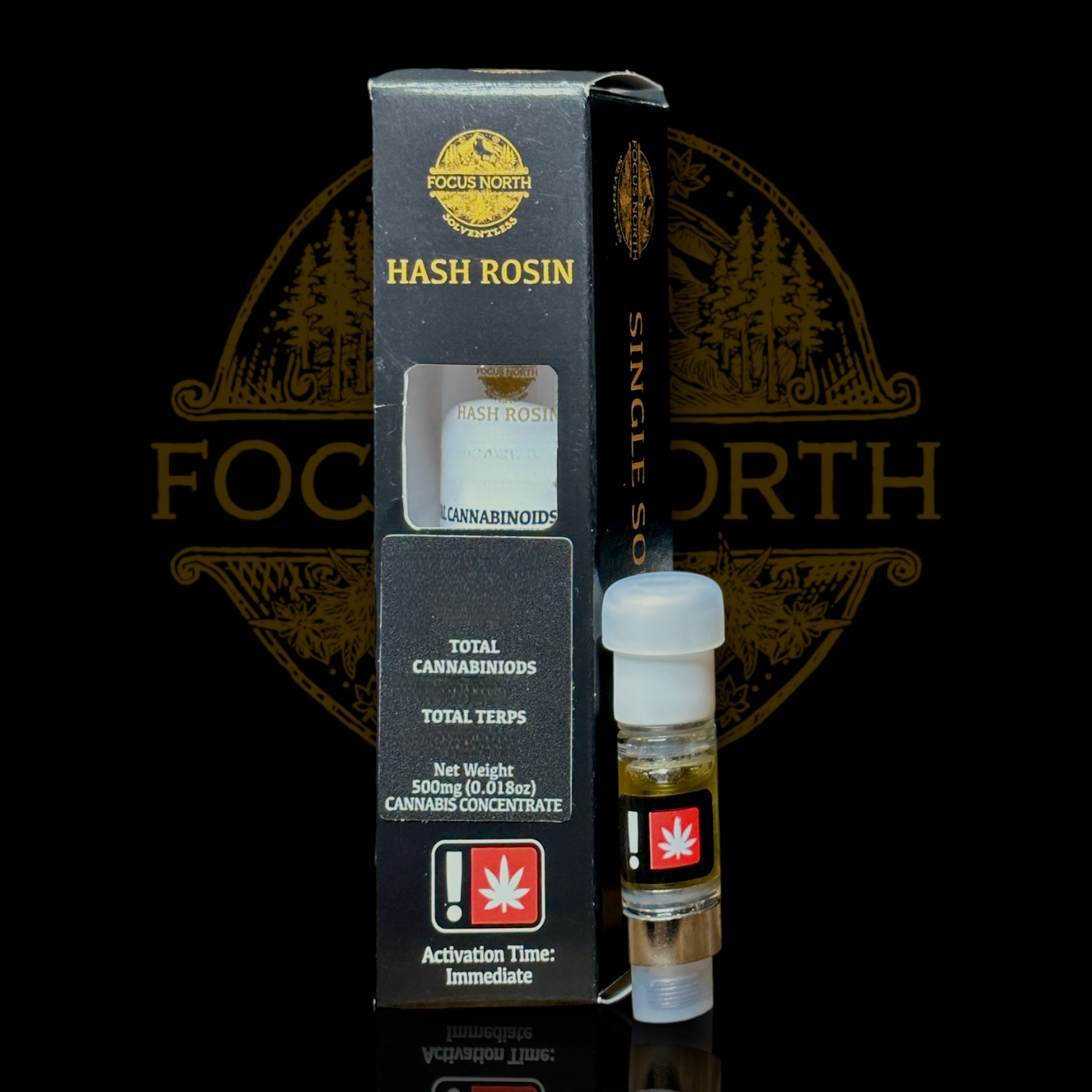 Photograph of product: (au chocolat Rosin) White Truffle