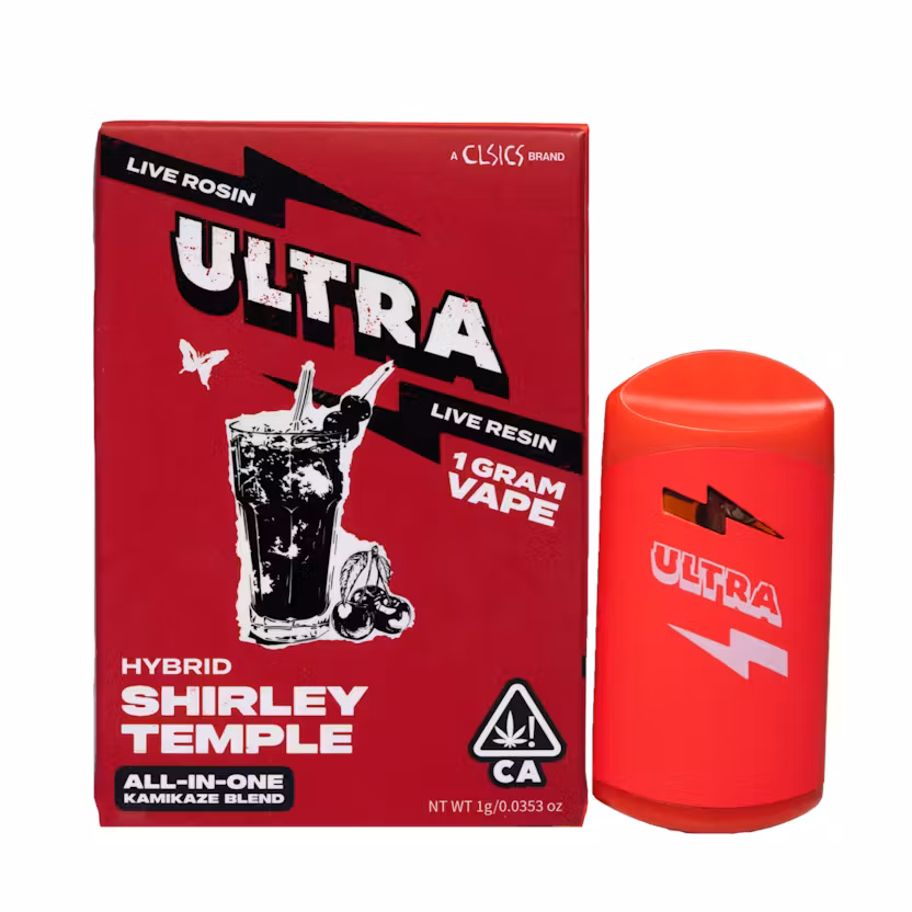 Photograph of product: Ultra - Cherry Nuka Kola - Live Rosin & Live Resin Disposable