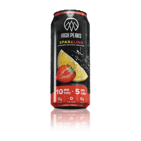 Photograph of product: Sparkling Strawberry Lemonade 10mg Beverage
