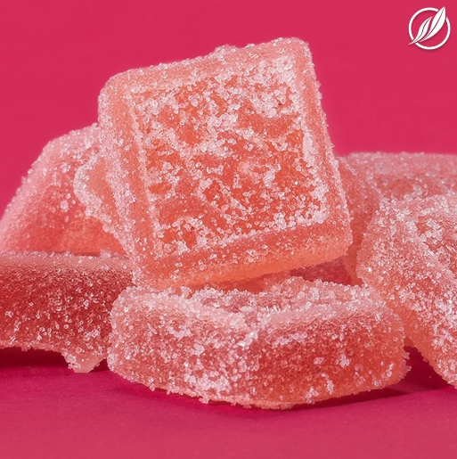 Photograph of product: Pomegranate Punch 1:2 (CBN:TH-oui) 100mg (10ct)