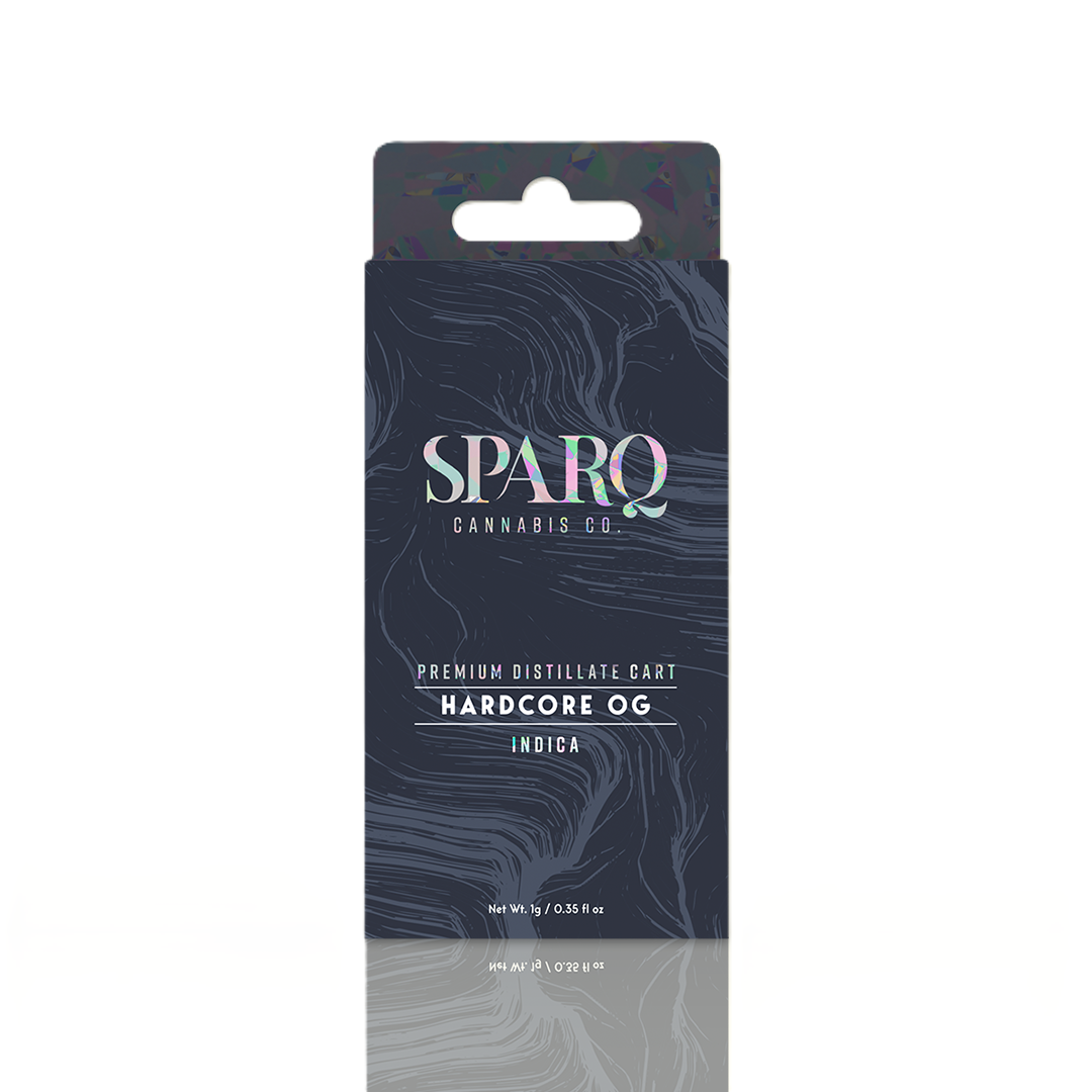 Photograph of product: Hardcore OG | 1g Cartridge | SparQ