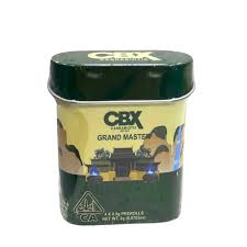 Photograph of product: Grand Master Preroll Tin