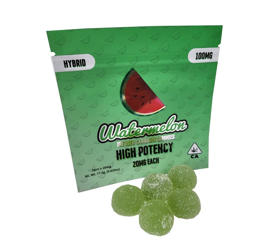Photograph of product: iMAS!  Gummies  Watermelon  100mg  $8 *Tax Included