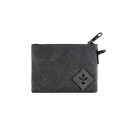 Photograph of Product: The Mini Broker Smell Proof Zippered Stash Bag (Smoke)