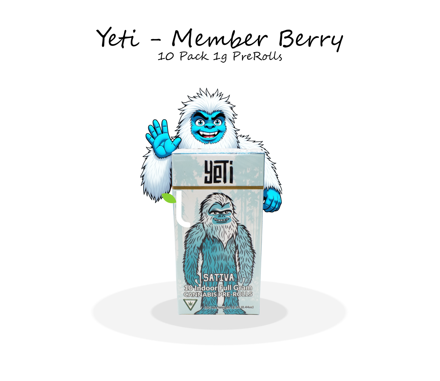Photograph of product: Yeti | Member Berry | 10x 1g Pre-Roll Pack