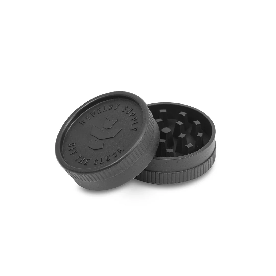 Photograph of product: Revelry 2 Piece Hemp Grinder - Black