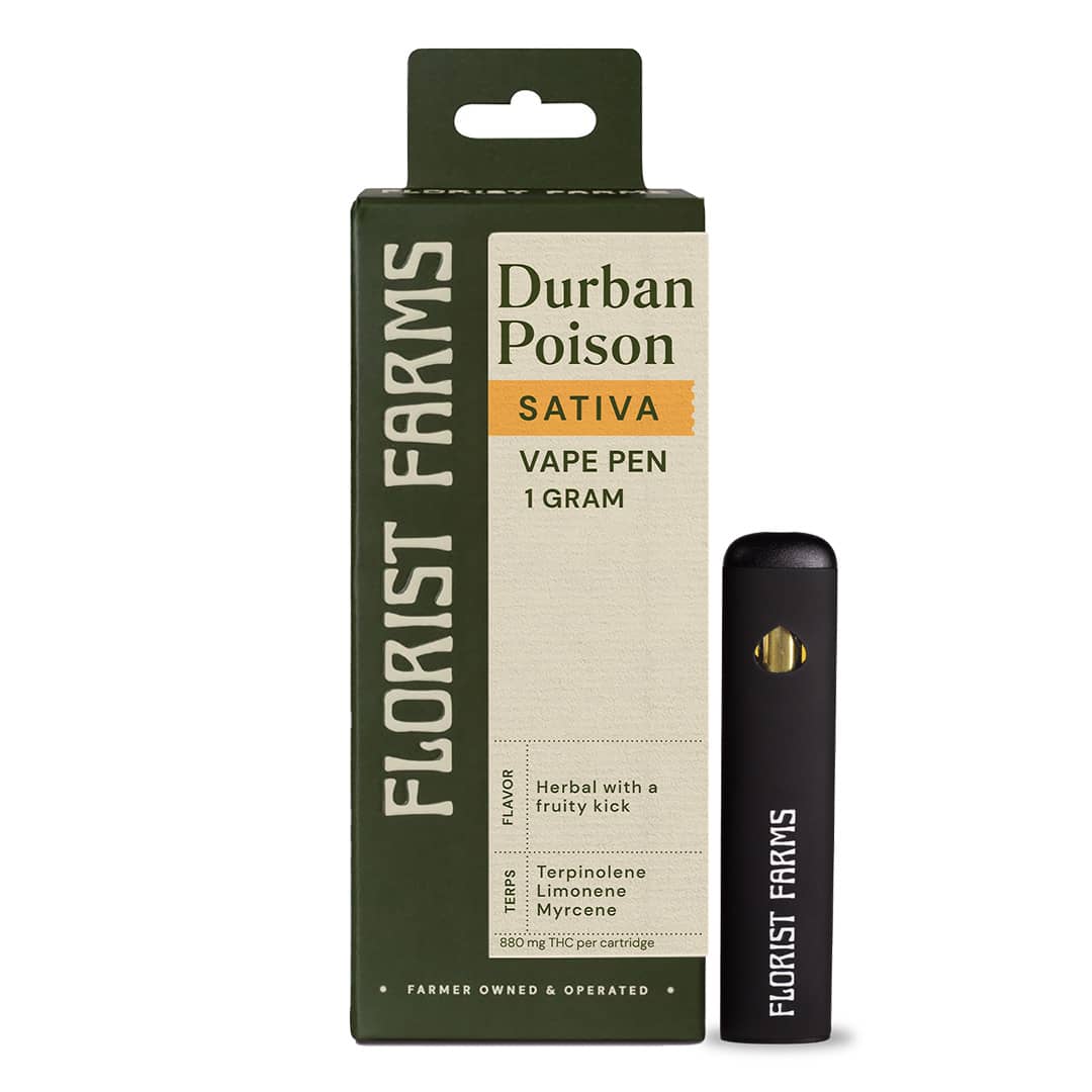 Photograph of product: Florist Farms - Durban Poison - - Rechargeable - OVL