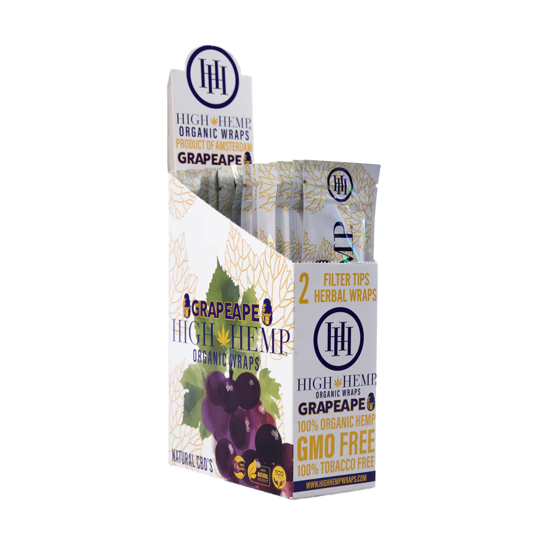 Photograph of product: High Hemp Organic Wraps | GrapeApe