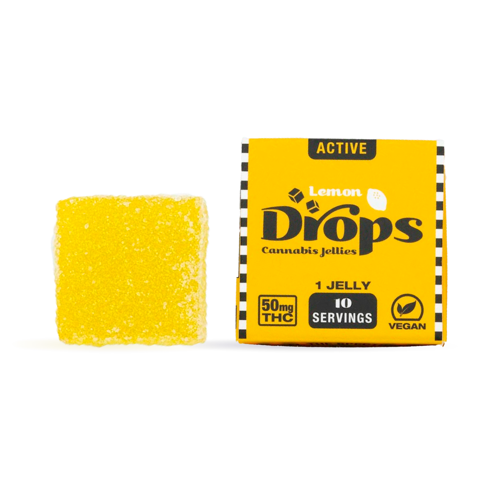 Photograph of product: MED Lemon Jelly Single | 100mg