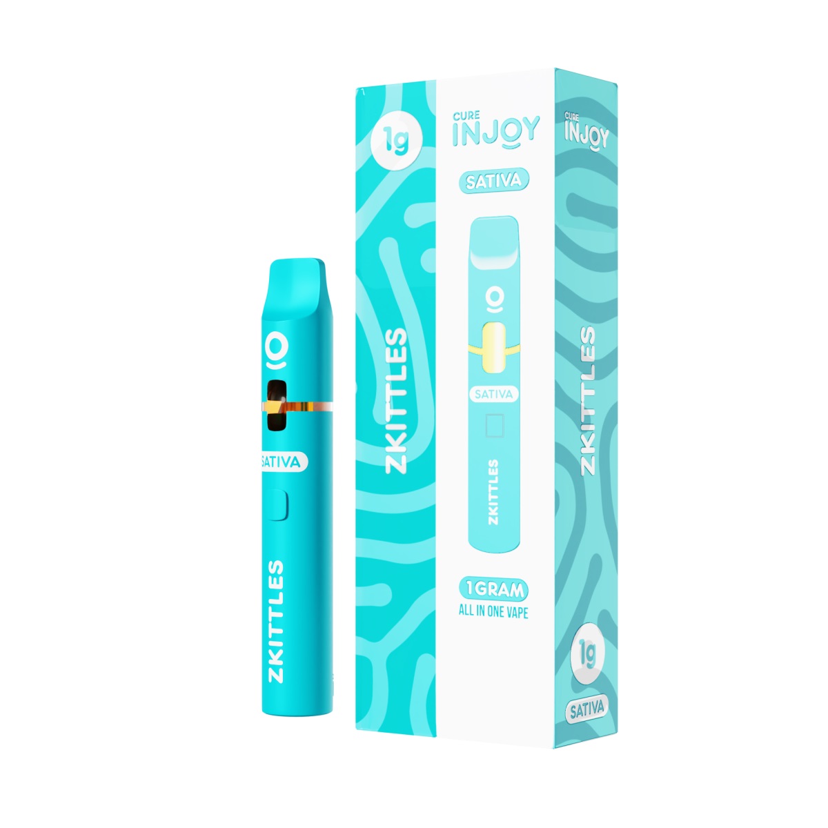 Photograph of product: Cure Injoy | Disposable Vape | Zkittles | 2g