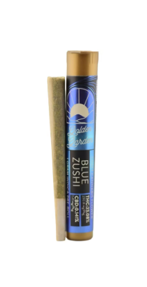 Photograph of product: Golden Garden Flower | Blue Zushi | 1g | Pre-Roll