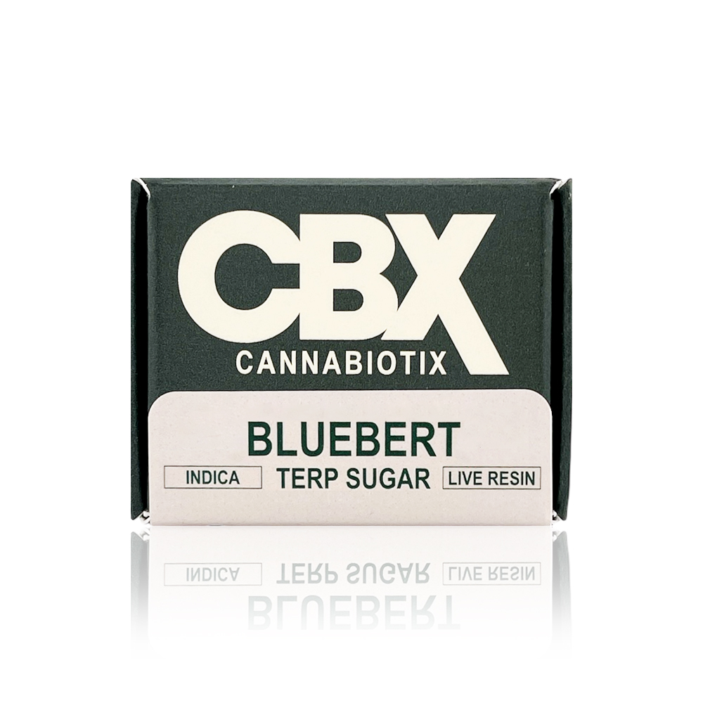 Photograph of product: CBX - Concentrate - Bluebert - Terp Sugar - 1G