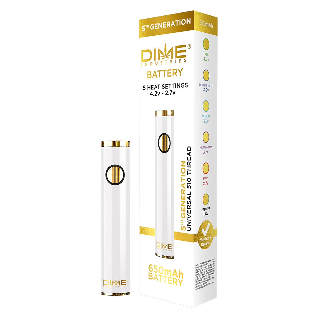 Photograph of product: White - 510 Thread Battery