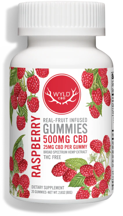 Photograph of product: CBD Raspberry Gummies | 250MG