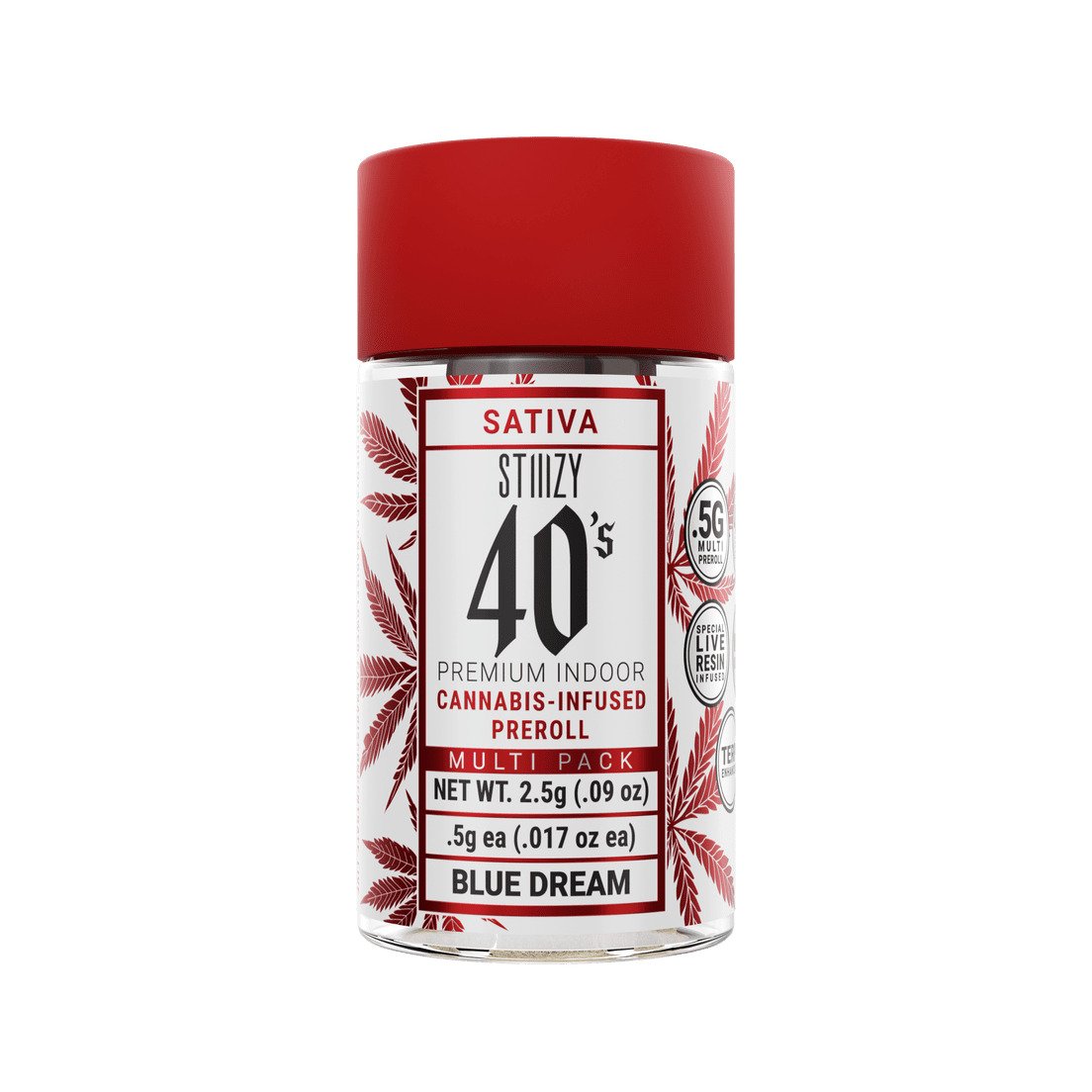 Photograph of product: Blue Dream 40s 4pk IFP