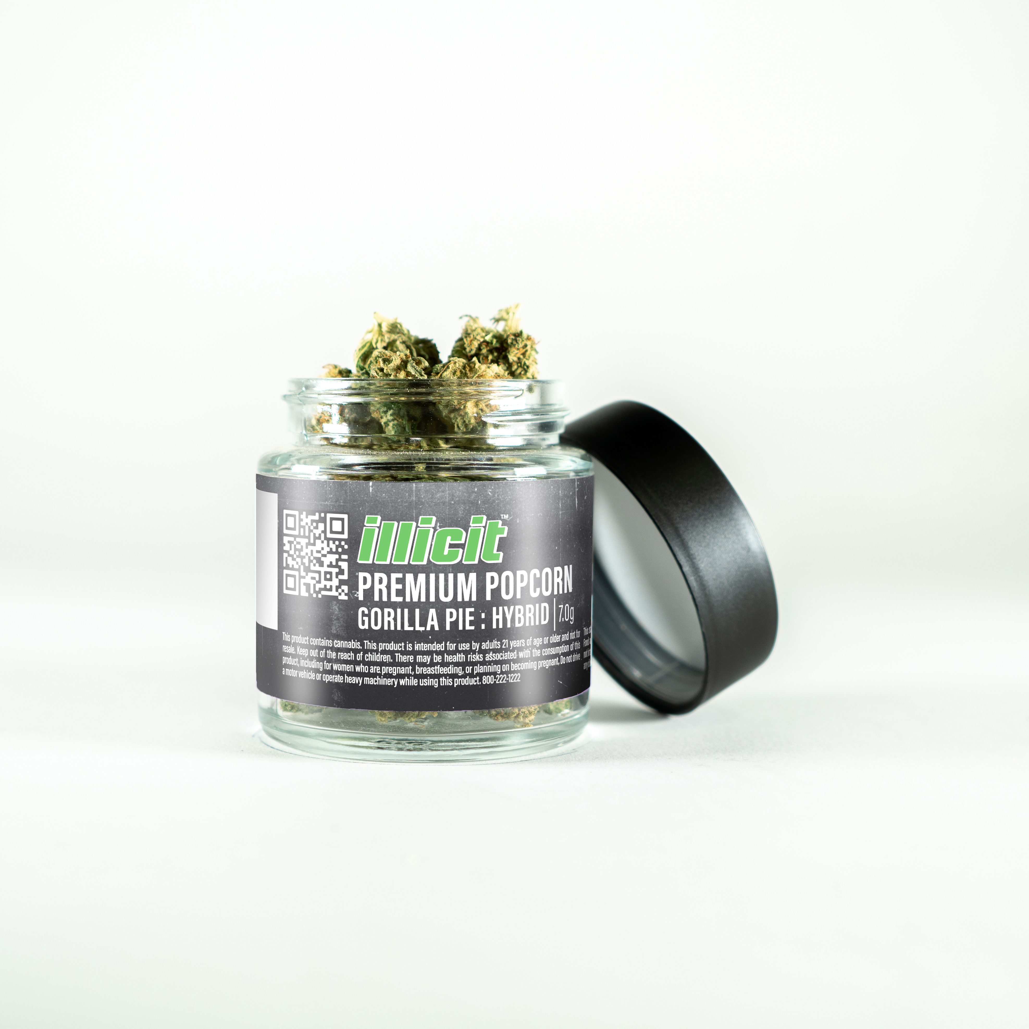 Photograph of product: Illicit | Gorilla Pie (H) Popcorn Flower | 7g
