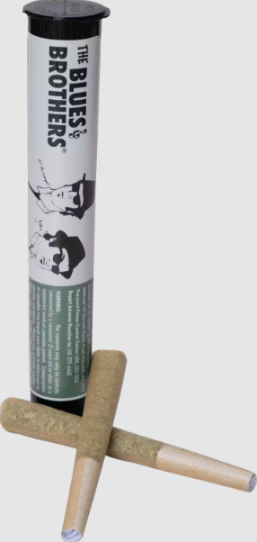 Photograph of product: Black Ice | Pre-Roll | 0.5g x 2pk