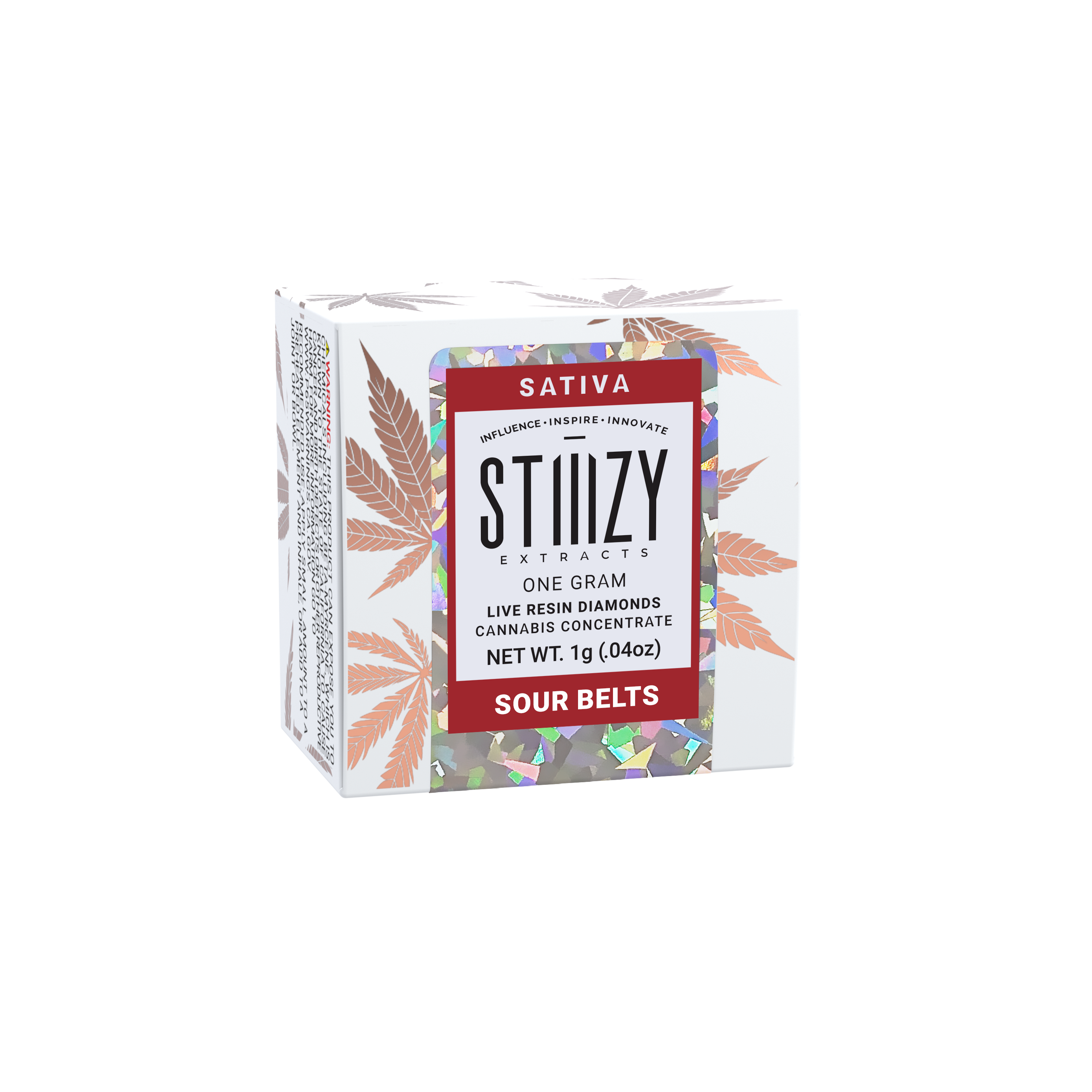 Photograph of product: SOUR BELTS 1G LIVE RESIN DIAMONDS