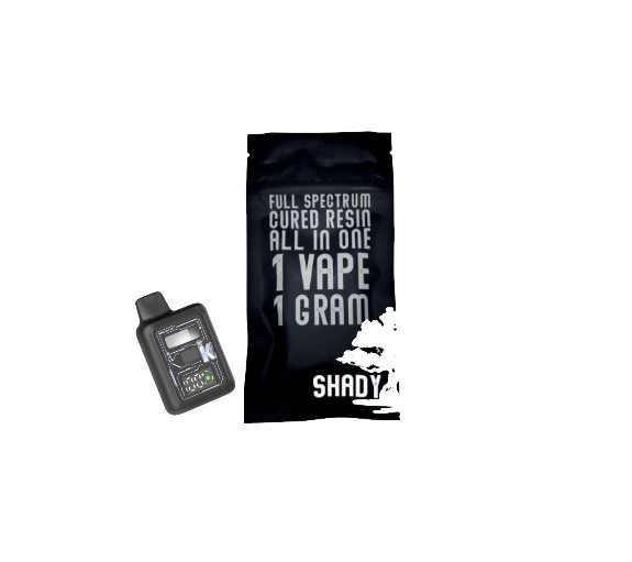 Photograph of product: Shady Extracts: Paloma Fizz | Cured Resin Disposable