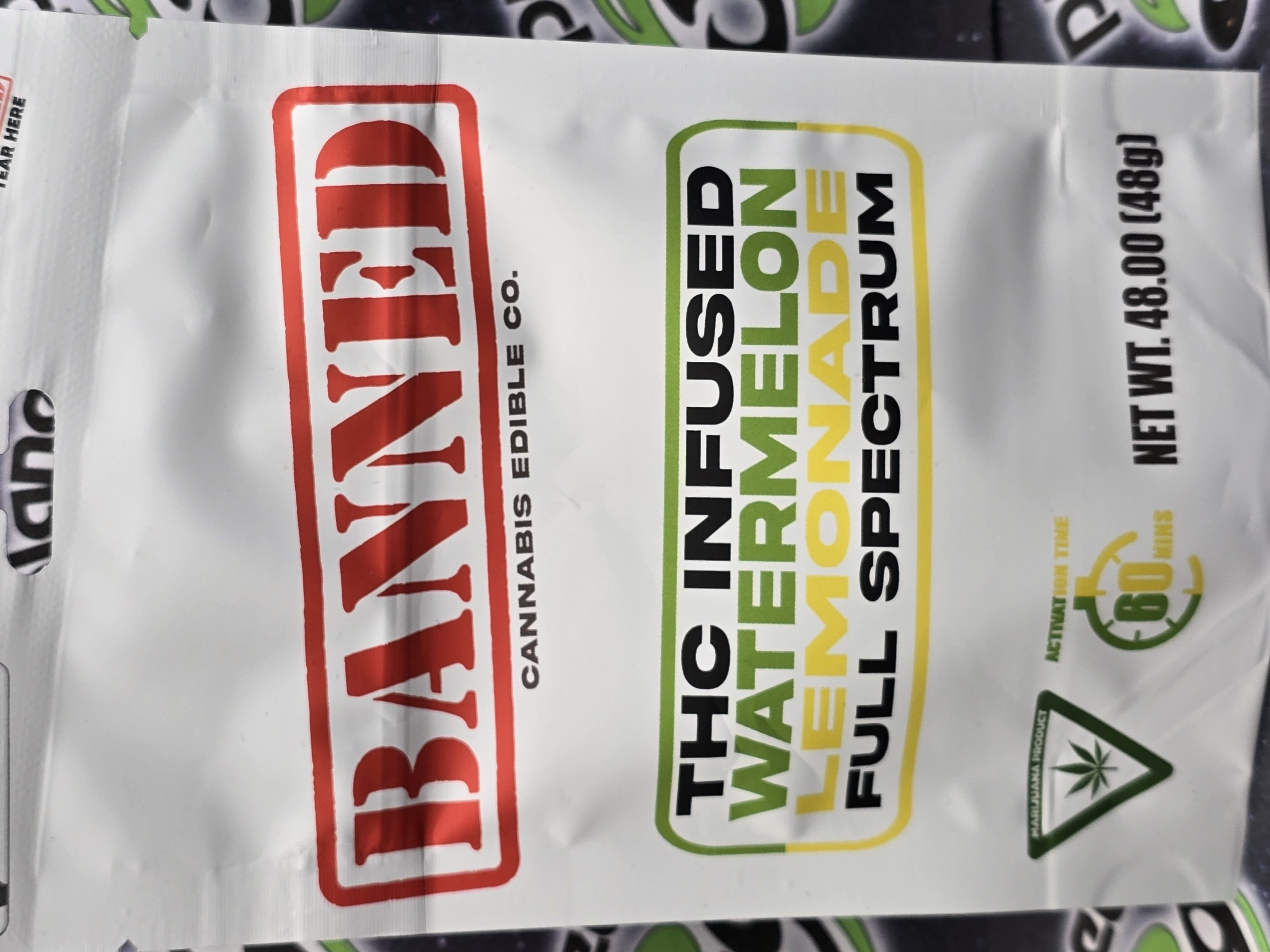 Photograph of product: Banned | Watermelon Lemonade | 200 mg