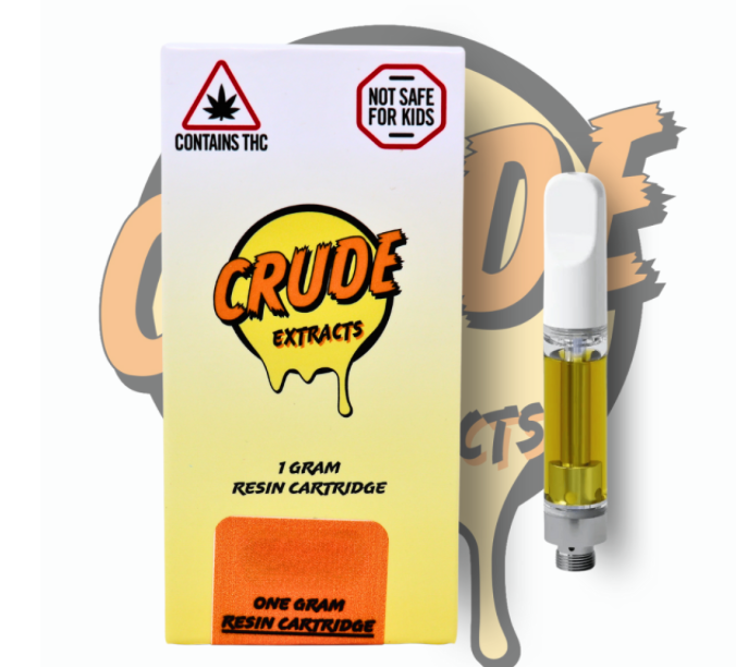 Photograph of product: Crude | Cured Resin Mr. Nasty Cartridge 1g