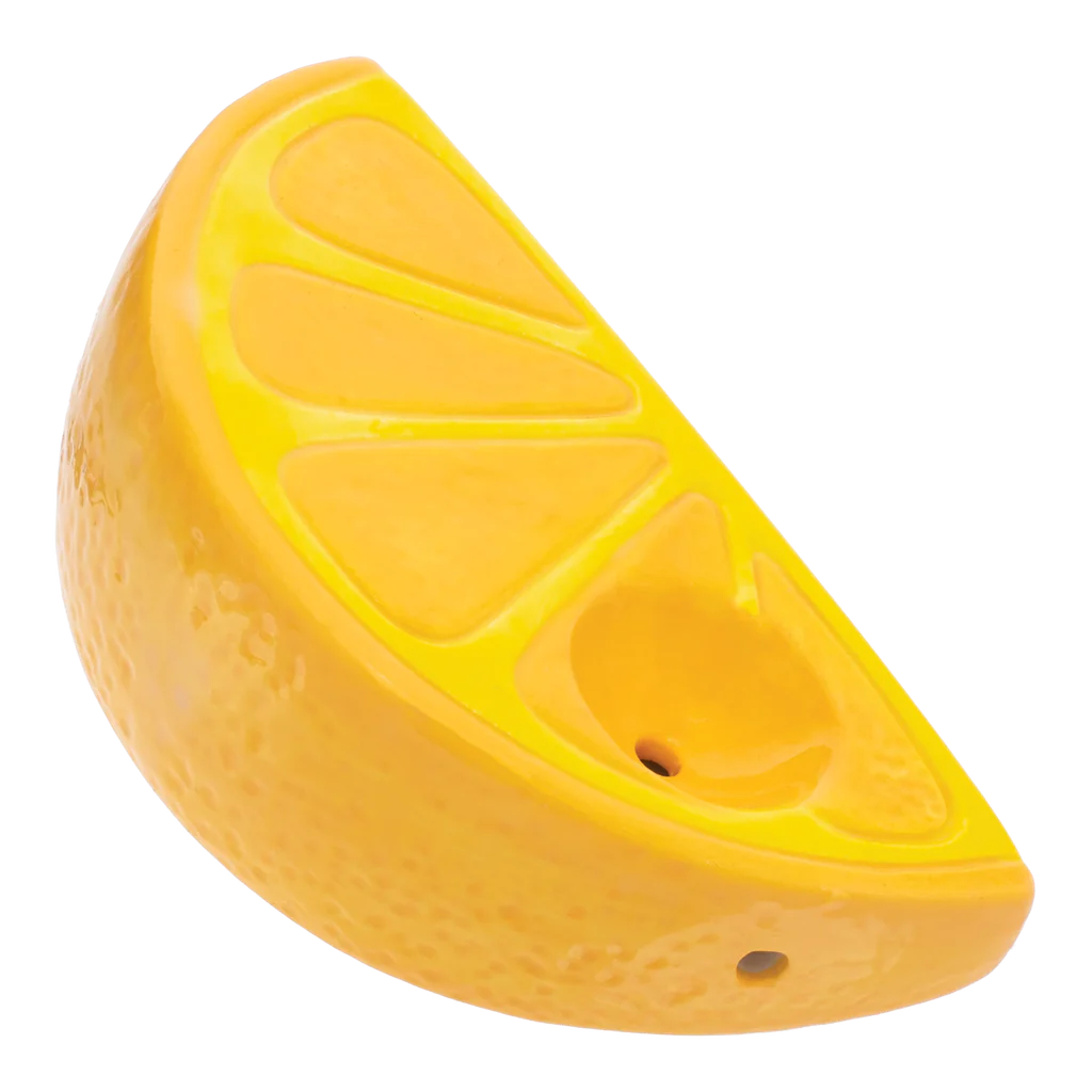 Photograph of product: Wacky Bowlz - Ceramic Pipe - Orange Slice
