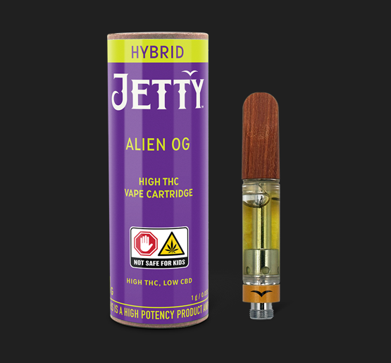 Photograph of product: Jetty Alien OG Cart 1G