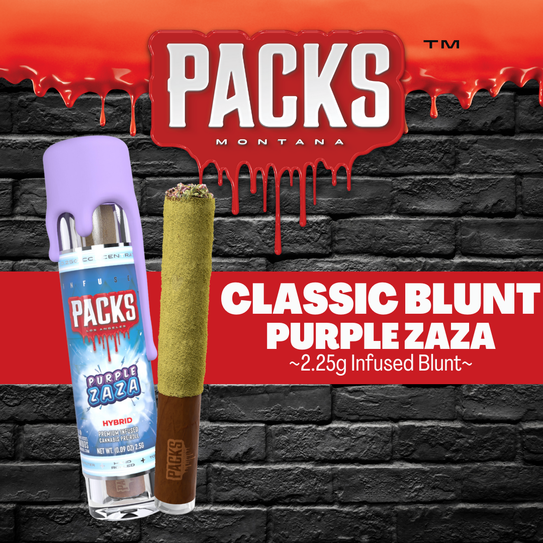 Photograph of product: Packs Purple Zaza Classic Blunt