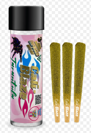 Photograph of product: CALI BLAZE - BUBBLEGUM TARANTULA 3 PACK
