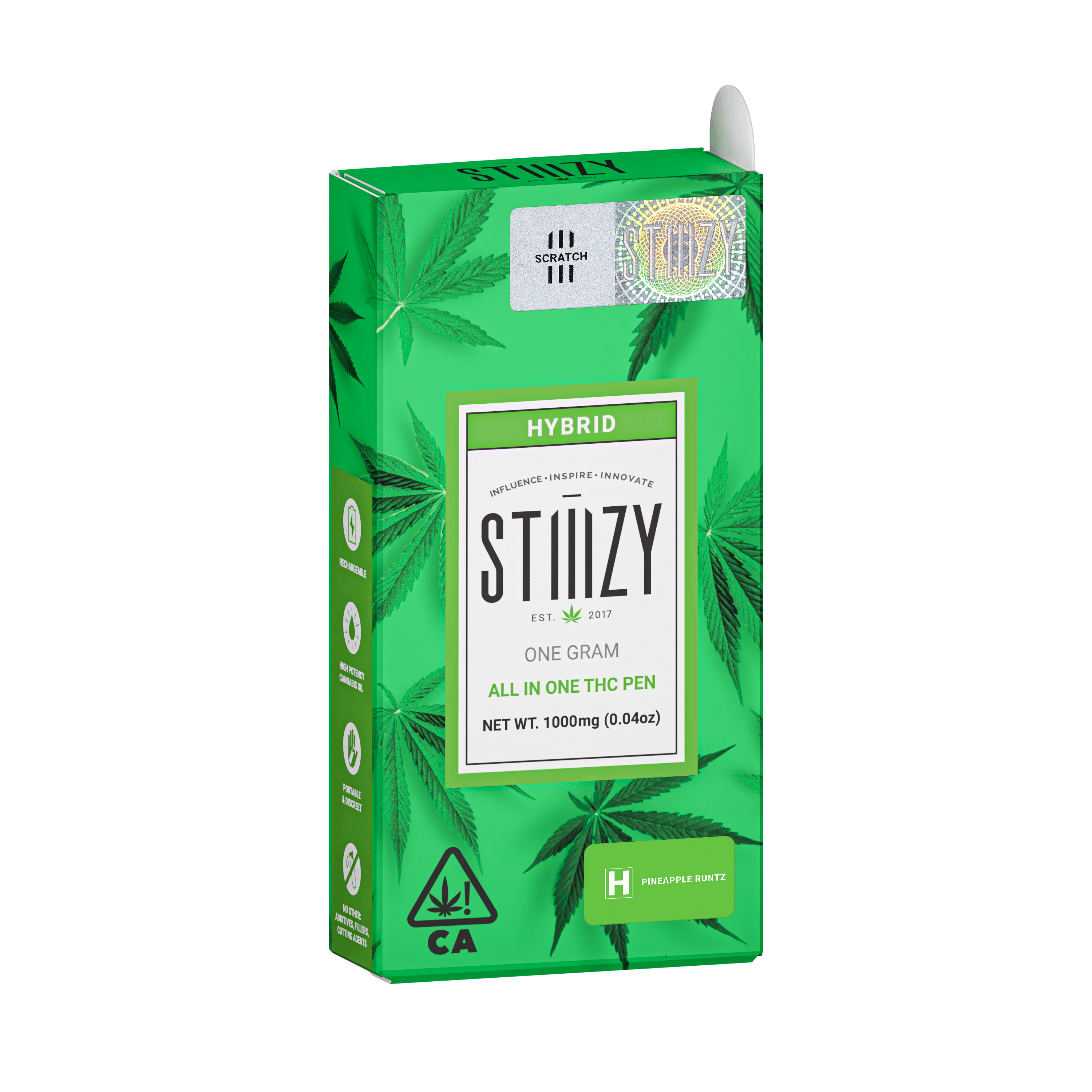 Photograph of product: Pineapple Runtz | All-In-One | Disposable Vape | 1g