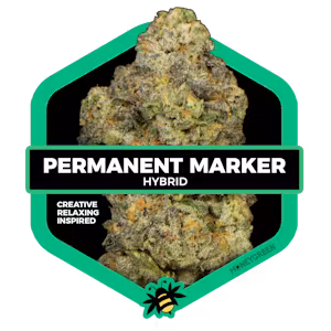 Photograph of product: Honey Green Permanent Marker PreRoll | 1g