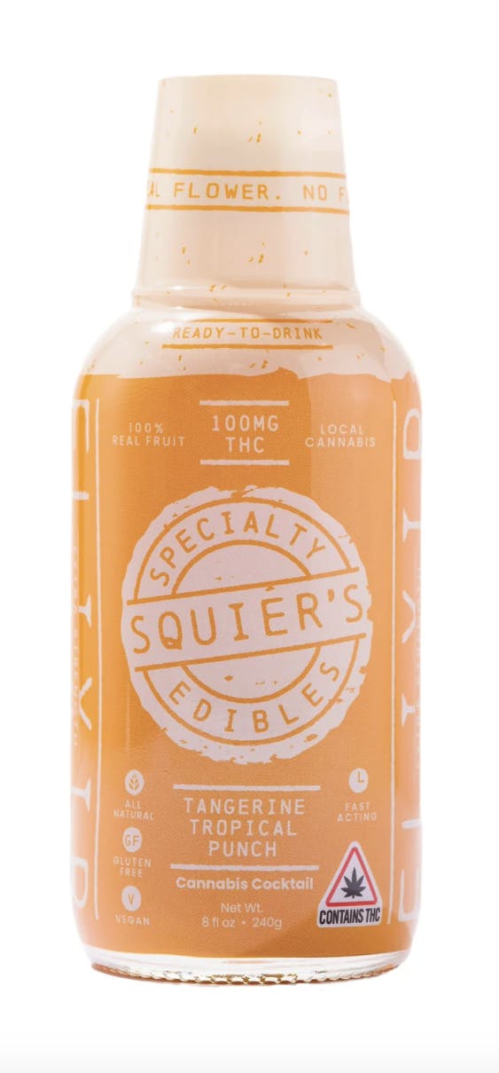 Photograph of product: Tangerine Tropical Punch | 200mg au chocolat Rosin Drink - 