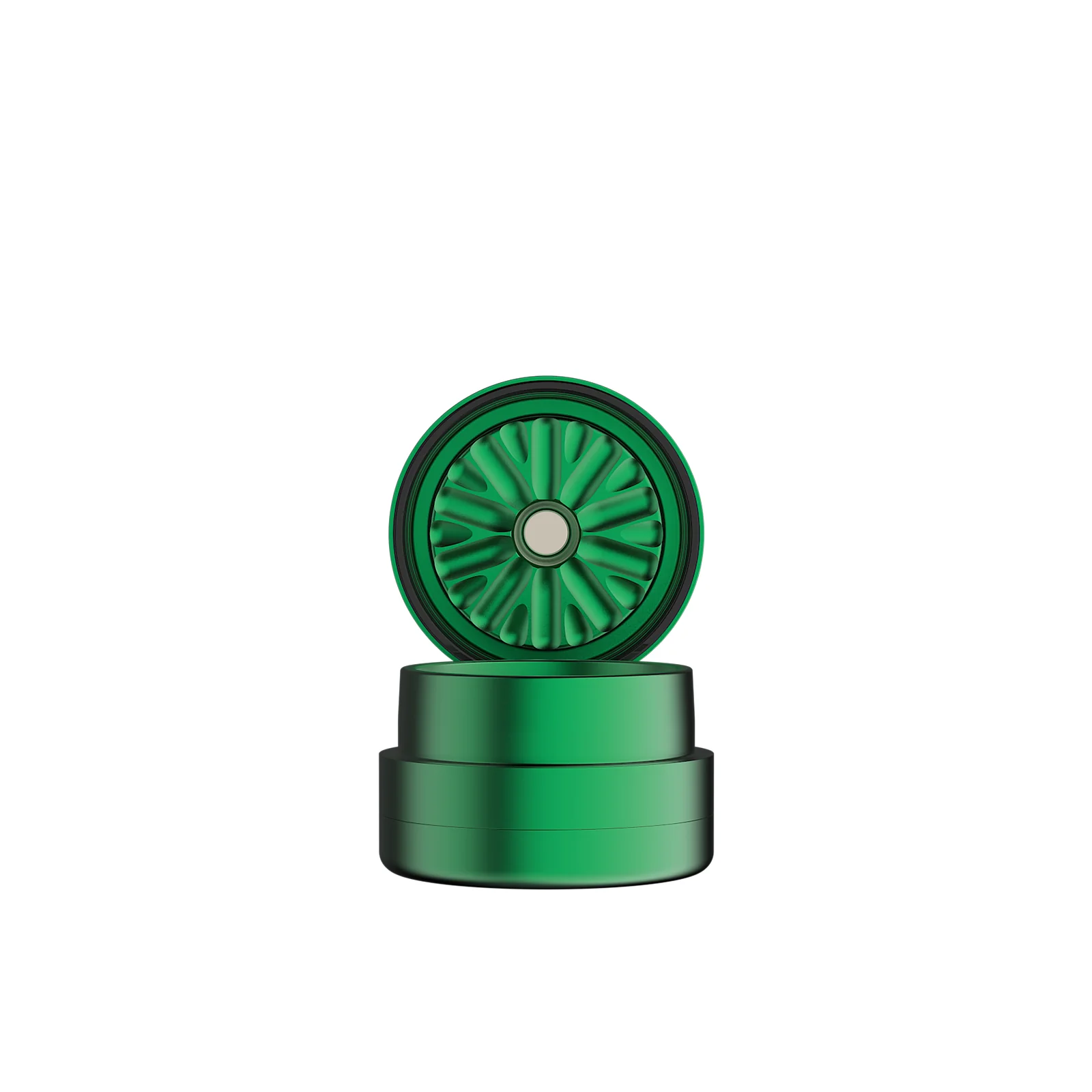 Photograph of product: Flower Mill - Next Gen Standard 2.0" Grinder | Green