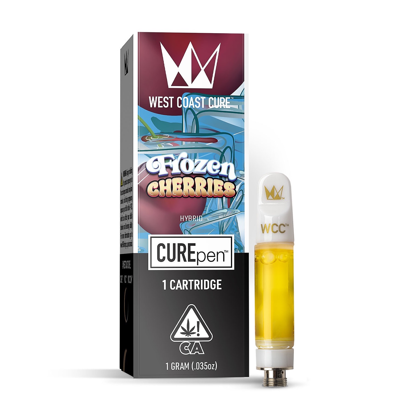 Photograph of product: West Coast Cure - Frozen Cherries (Hybrid) Cartridge