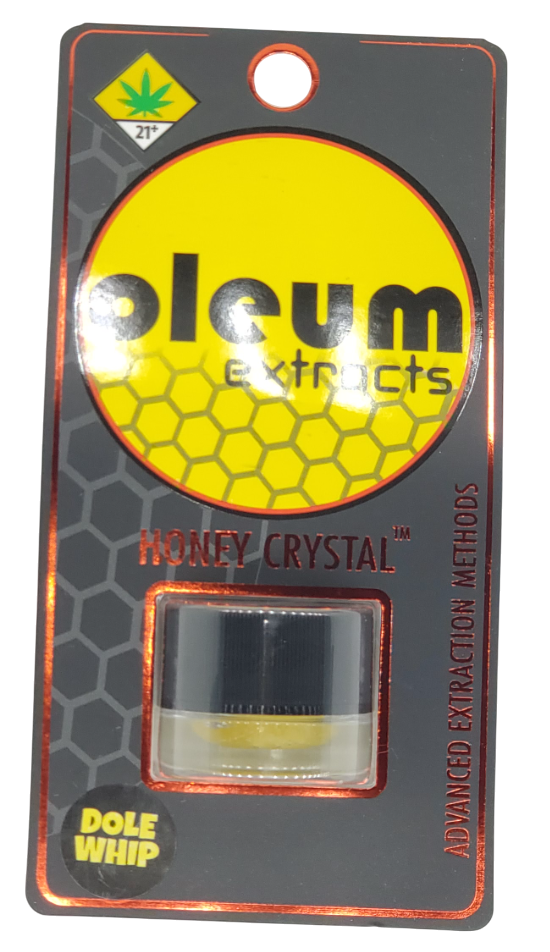 Photograph of product: Oleum CON Dole Whip Honey Crystal Hydrocarbon Extract 1g