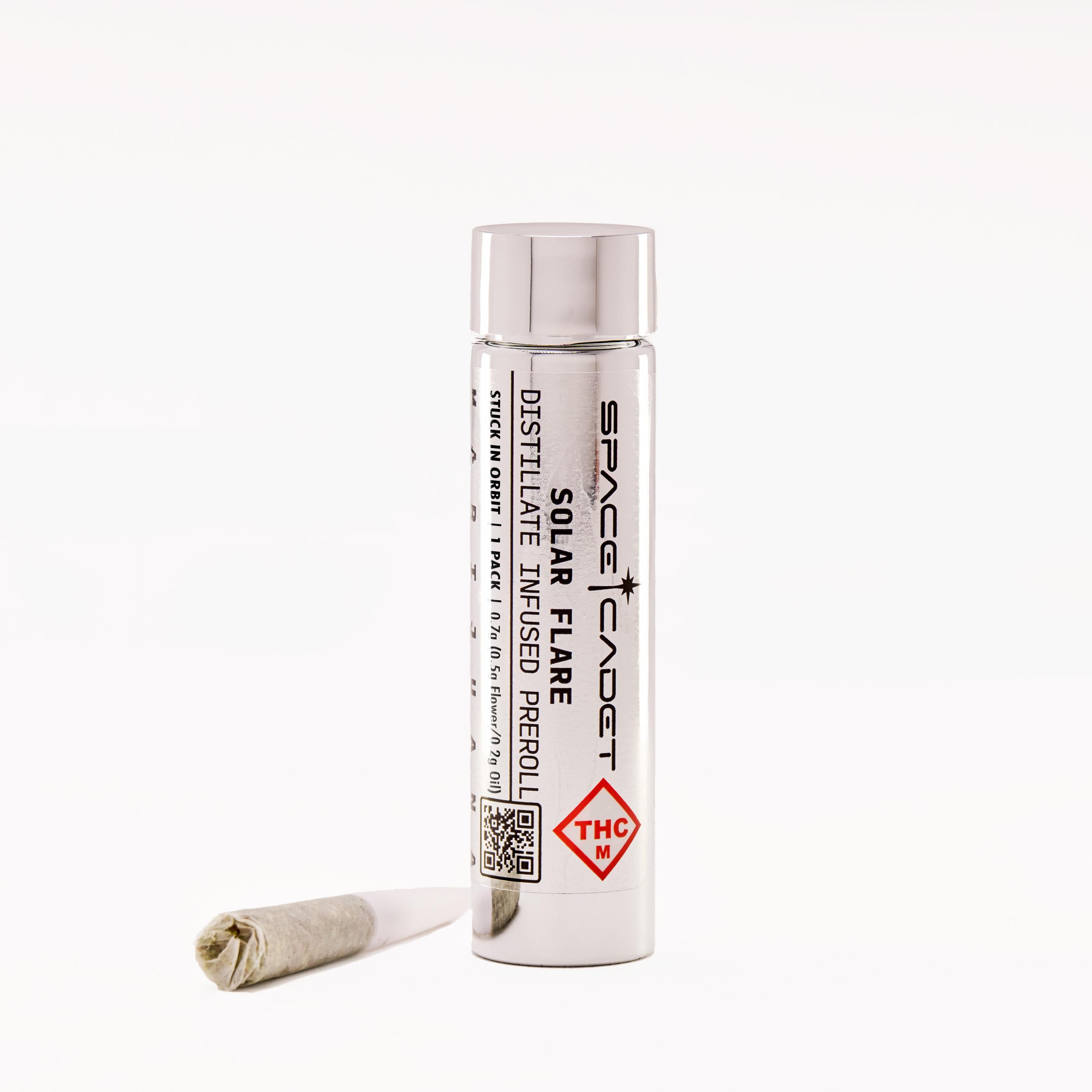 Photograph of product: Stuck in Orbit | Solar Flare | Distillate Infused Pre-Roll (1ct)