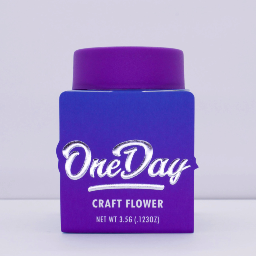 Photograph of product: Flower | One Day | Blueberry Schnapps - 3.5g