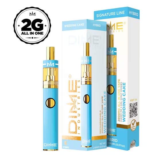Photograph of product: Disposable Vape - Wedding Cake