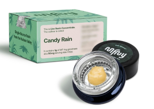 Photograph of product: Candy Rain Live Resin Concentrate - - MFNY