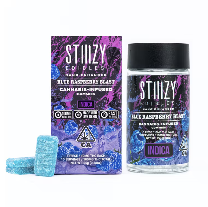 Photograph of product: - Blue Raspberry Blast Nano Gummies